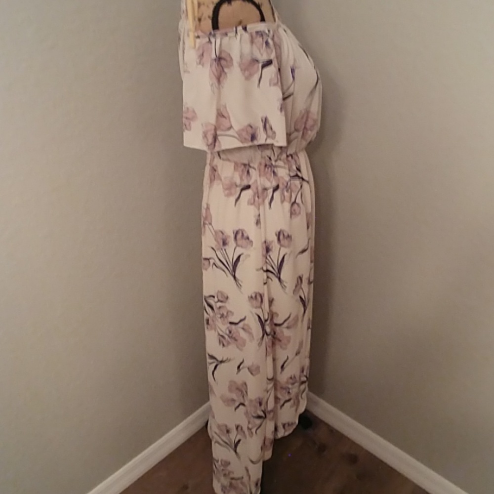 Last One! Floral high/low dress - Picture 7 of 8
